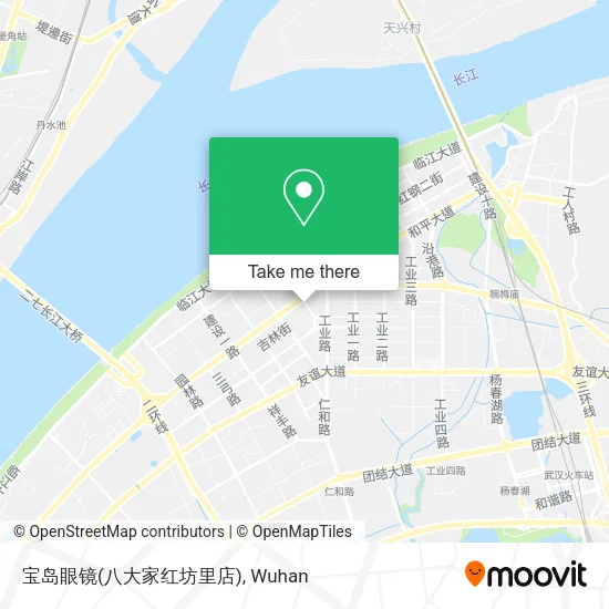 宝岛眼镜(八大家红坊里店) map