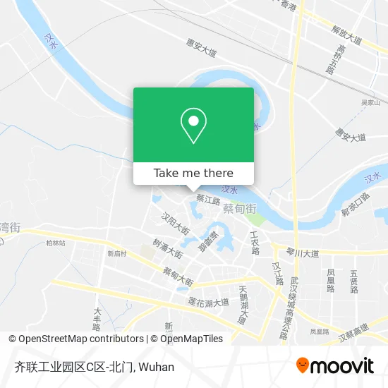 齐联工业园区C区-北门 map