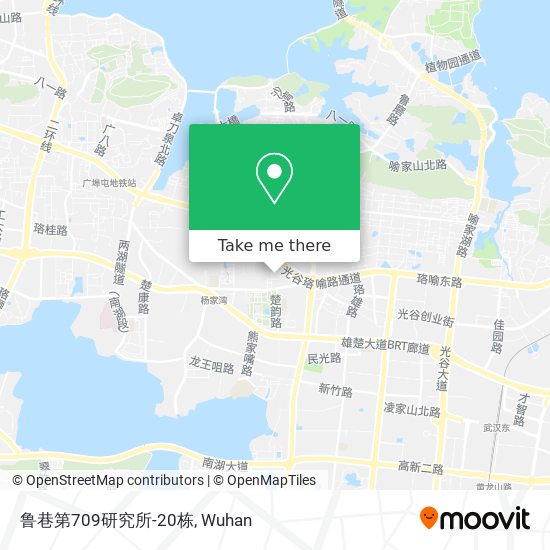 鲁巷第709研究所-20栋 map