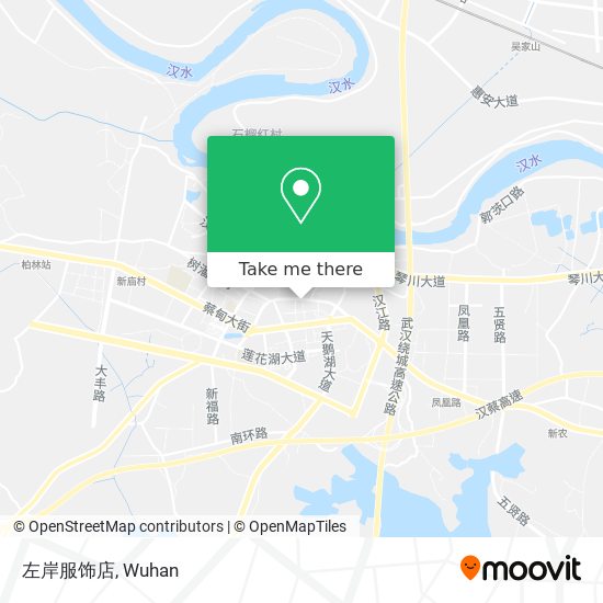 左岸服饰店 map