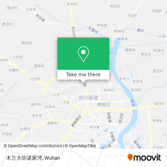 木兰大街谌家湾 map