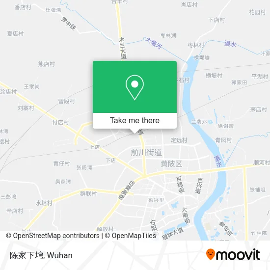 陈家下塆 map