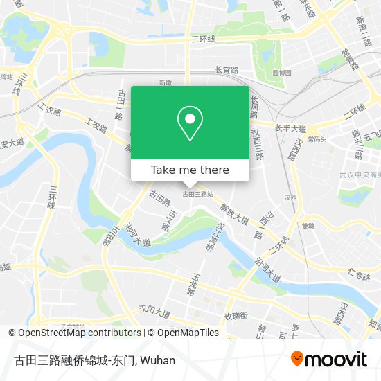 古田三路融侨锦城-东门 map