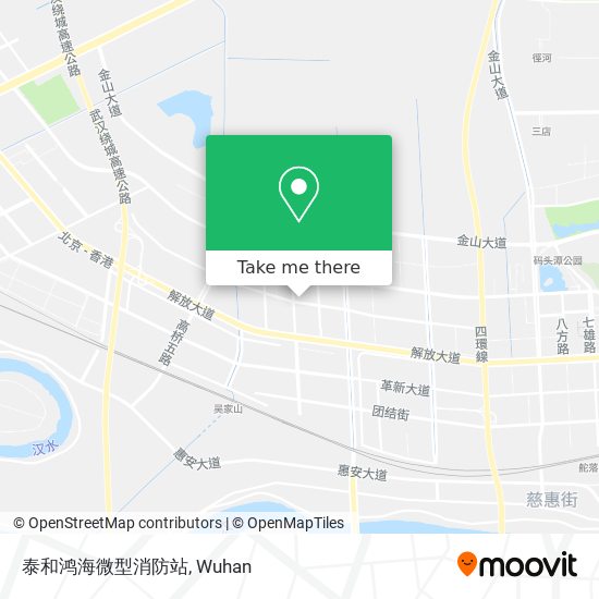 泰和鸿海微型消防站 map