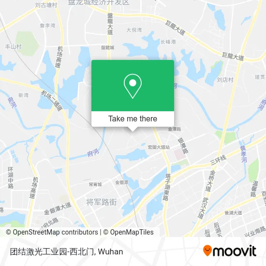 团结激光工业园-西北门 map
