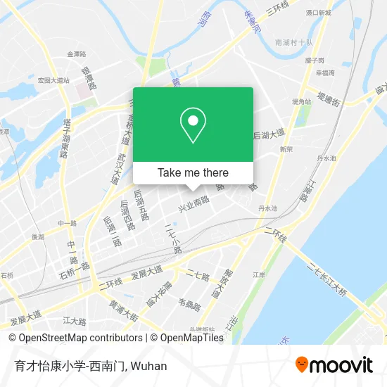 育才怡康小学-西南门 map