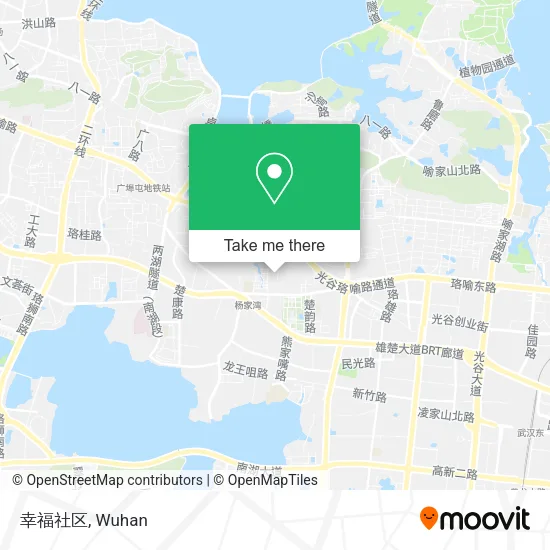 幸福社区 map