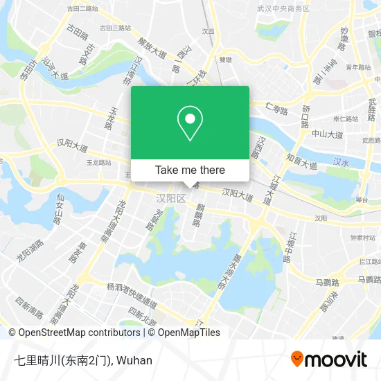 七里晴川(东南2门) map