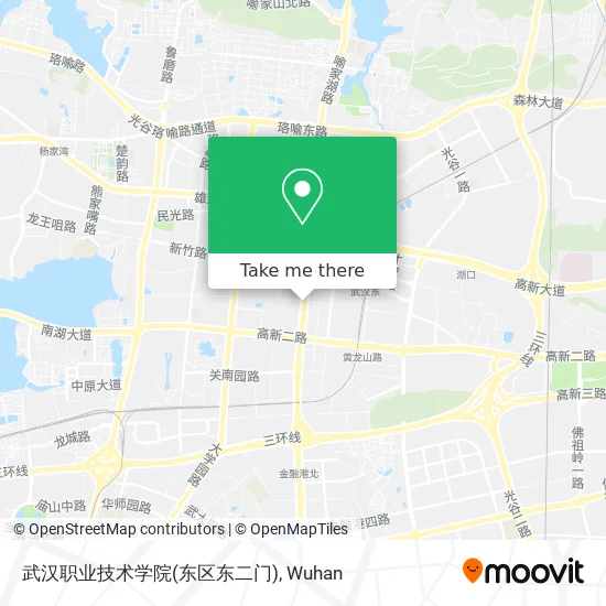 武汉职业技术学院(东区东二门) map