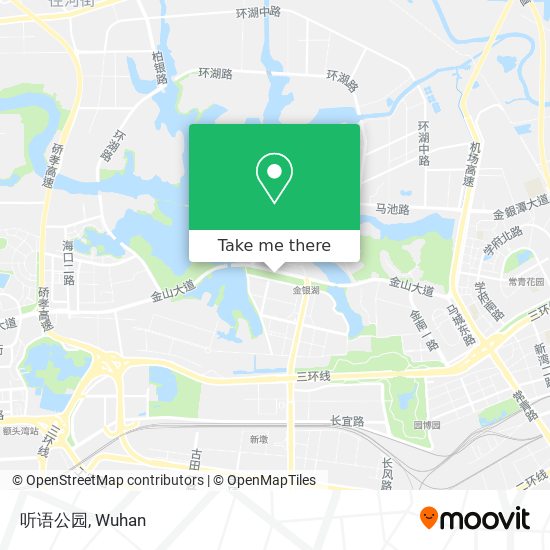 听语公园 map