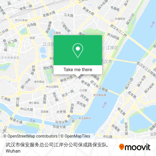 武汉市保安服务总公司江岸分公司保成路保安队 map
