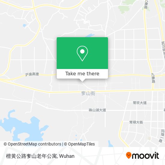 檀黄公路奓山老年公寓 map