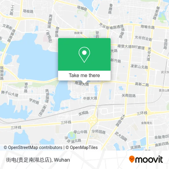 街电(贵足南湖总店) map