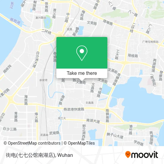街电(七七公馆南湖店) map