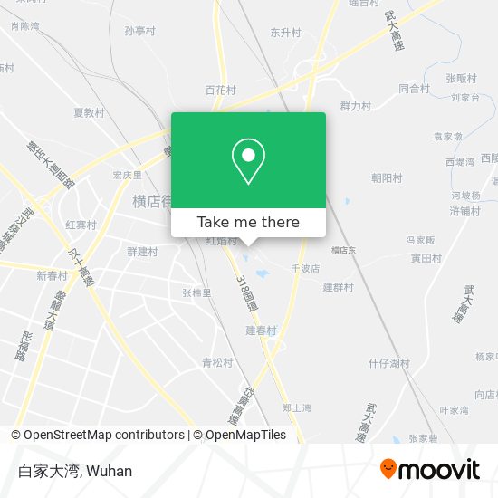 白家大湾 map