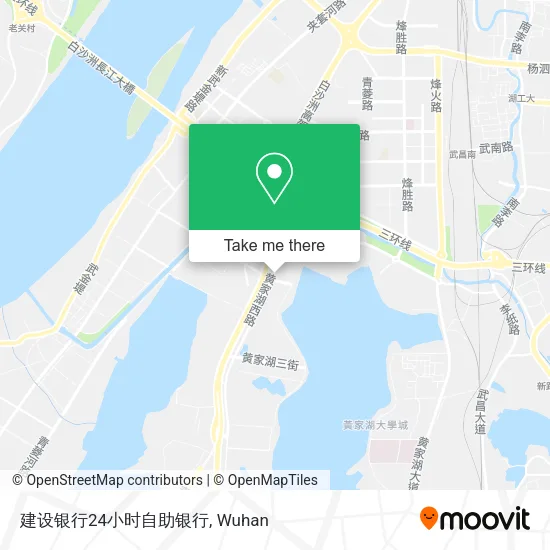 建设银行24小时自助银行 map