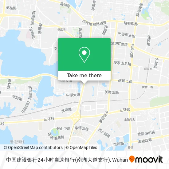 中国建设银行24小时自助银行(南湖大道支行) map