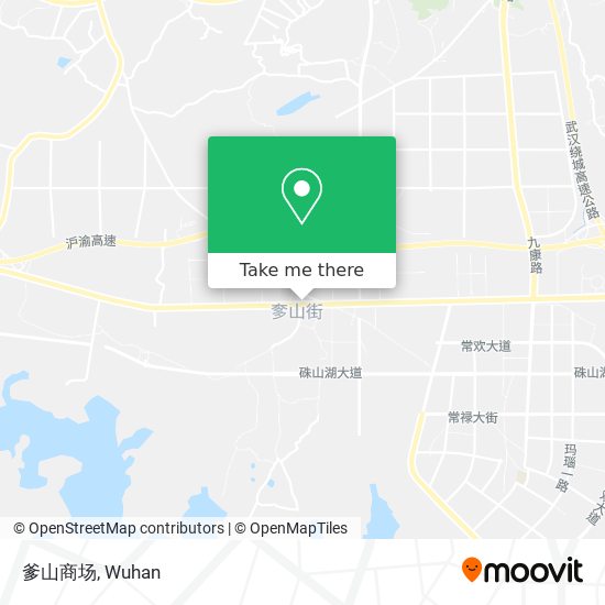 爹山商场 map