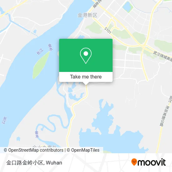 金口路金岭小区 map