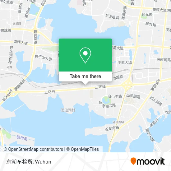 东湖车检所 map