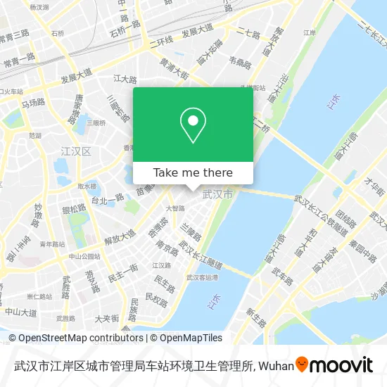 武汉市江岸区城市管理局车站环境卫生管理所 map