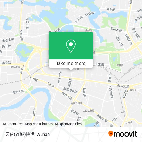 天佑(连城)快运 map