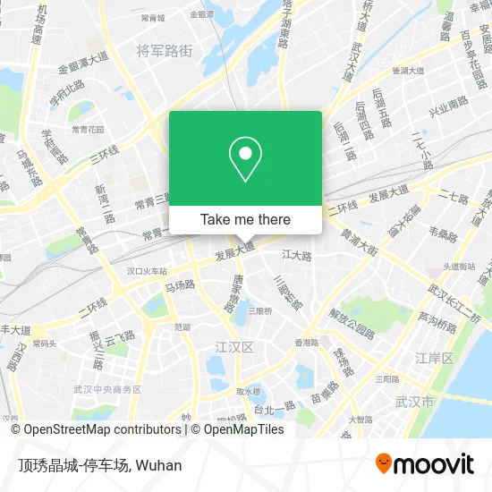 顶琇晶城-停车场 map