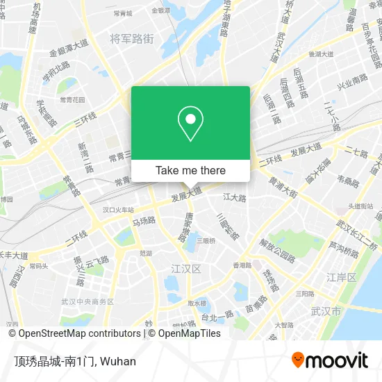 顶琇晶城-南1门 map