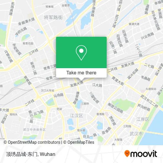 顶琇晶城-东门 map