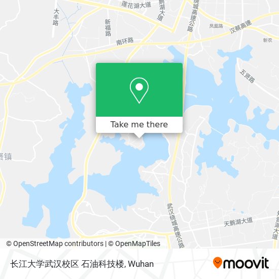 长江大学武汉校区 石油科技楼 map