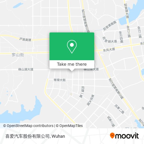 喜爱汽车股份有限公司 map