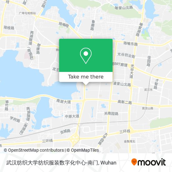 武汉纺织大学纺织服装数字化中心-南门 map