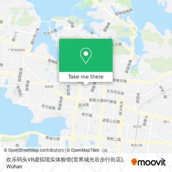 欢乐码头VR虚拟现实体验馆(世界城光谷步行街店) map
