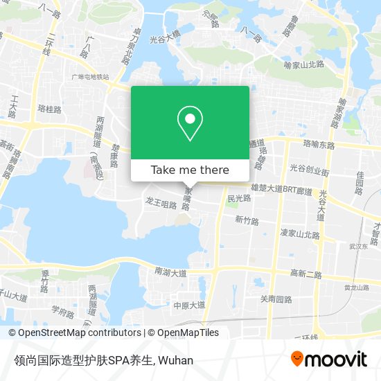 领尚国际造型护肤SPA养生 map