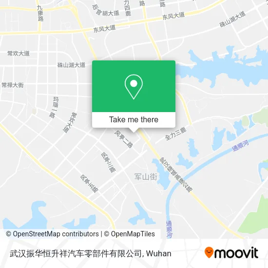 武汉振华恒升祥汽车零部件有限公司 map