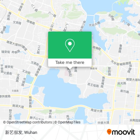 新艺假发 map