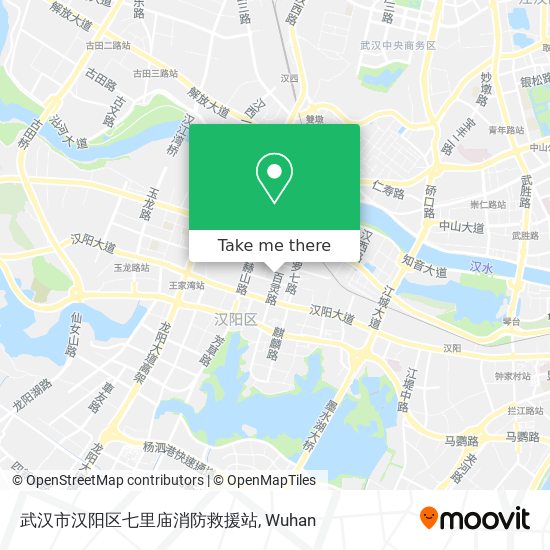 武汉市汉阳区七里庙消防救援站 map