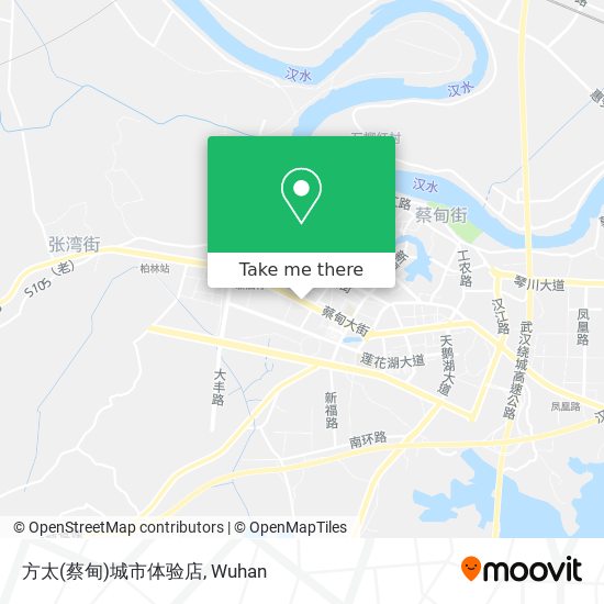 方太(蔡甸)城市体验店 map