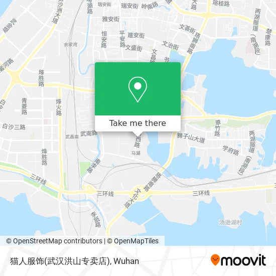 猫人服饰(武汉洪山专卖店) map