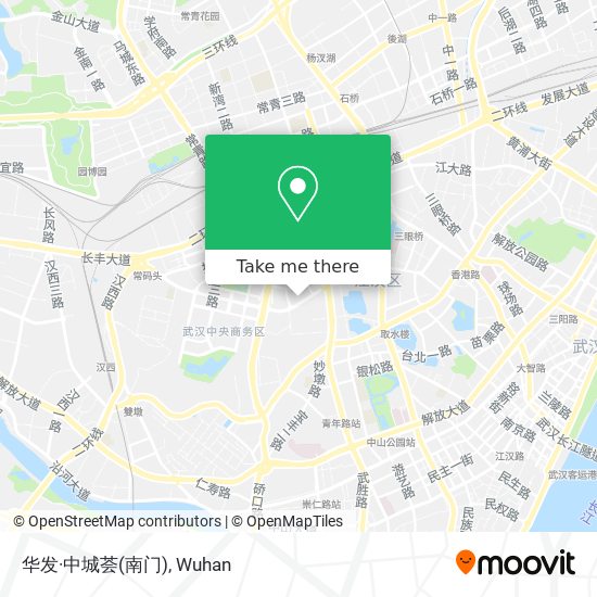 华发·中城荟(南门) map
