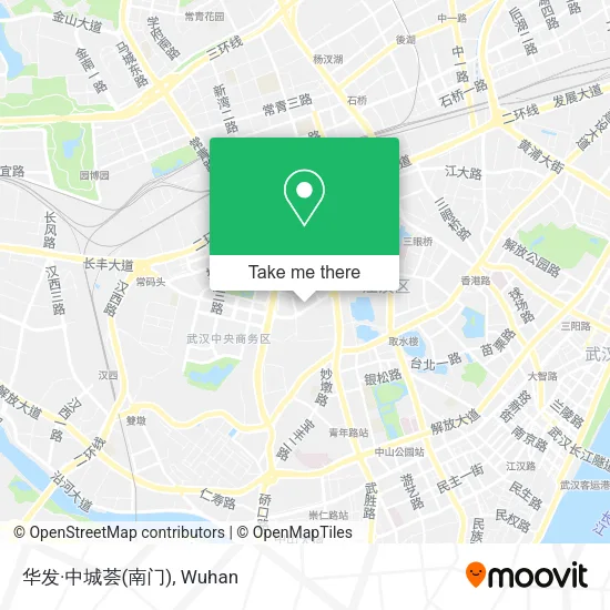 华发·中城荟(南门) map