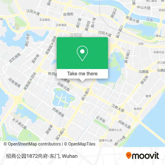 招商公园1872尚府-东门 map