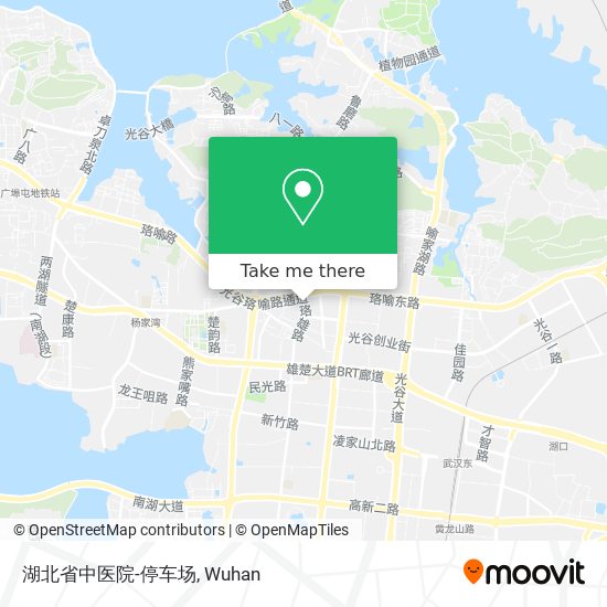 湖北省中医院-停车场 map