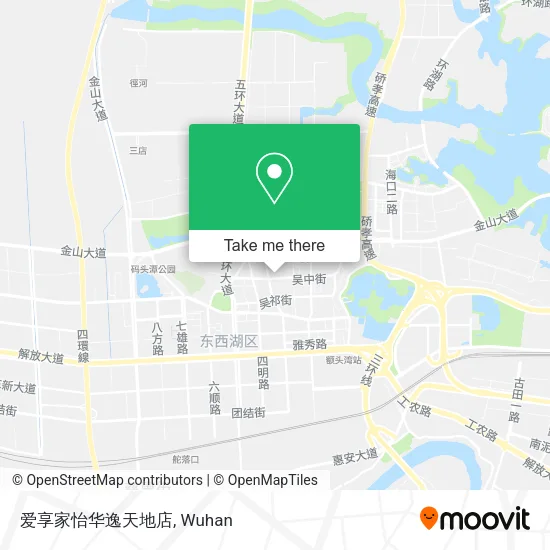 爱享家怡华逸天地店 map