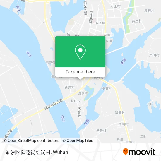 新洲区阳逻街红岗村 map