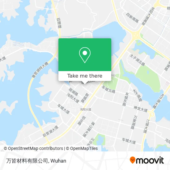 万皆材料有限公司 map