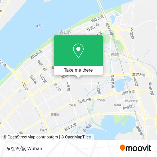 东红汽修 map