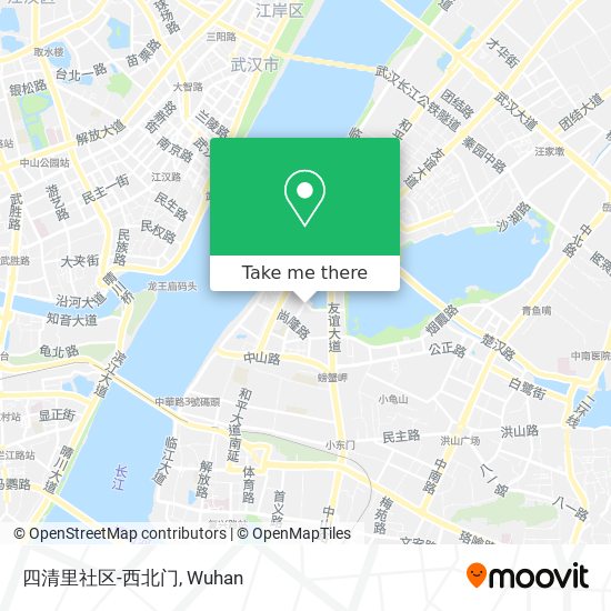 四清里社区-西北门 map
