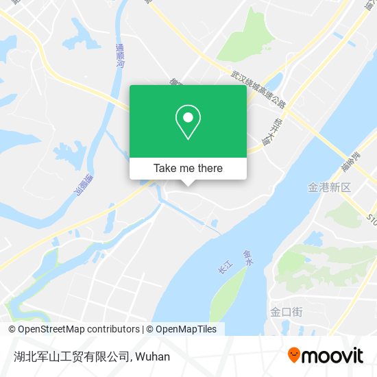 湖北军山工贸有限公司 map
