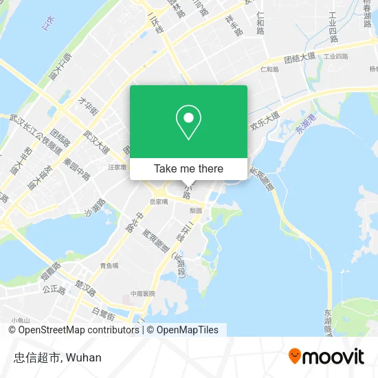 忠信超市 map